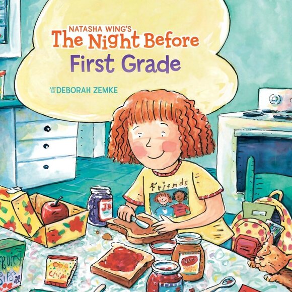 The Night Before First Grade by Natasha Wing Paperback Children's Book - Picture 1 of 3